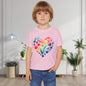 Color Pop Heart Heavy Cotton™ Toddler T-shirt