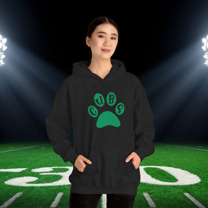 Cubs Paw Print-Brenham Adult Heavy Blend™ Hooded Sweatshirt