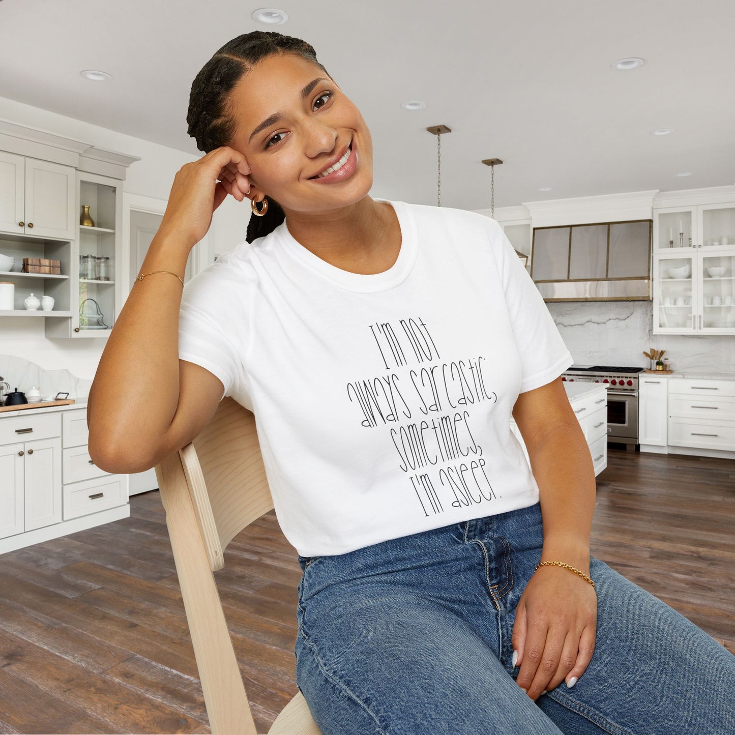 I'm Not Always Sarcastic Sometimes I'm Asleep Adult T-shirt