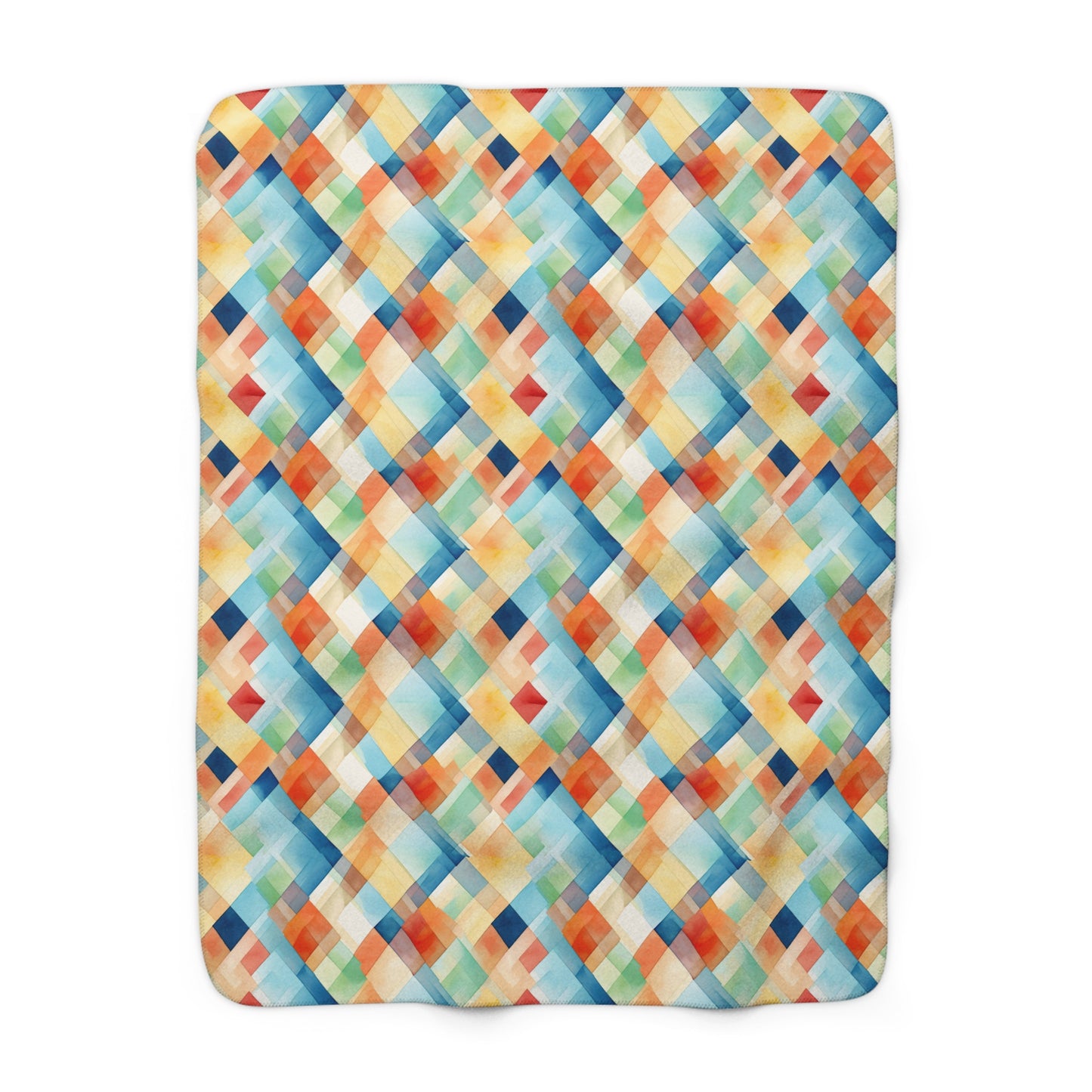 Rustic Radiance Sherpa Fleece Blanket