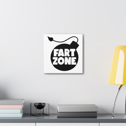 Fart Zone Canvas Square Wraps w/o Frame