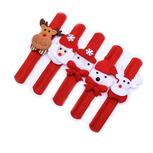 Christmas Slap Bracelets for Kids