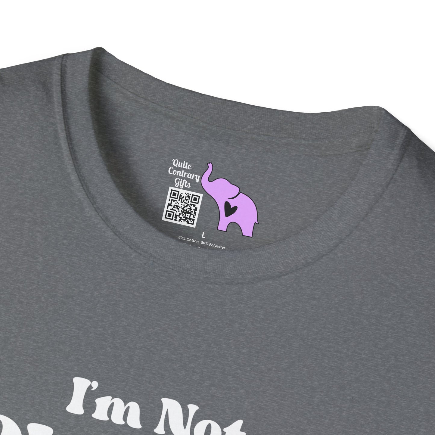 I'm Not Clumsy Adult T-shirt