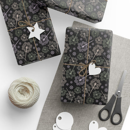 Dandelion Nightfall Wrapping Paper