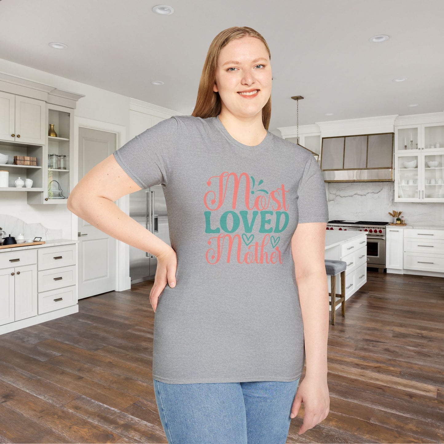 Most Loved Mother Adult T-shirt