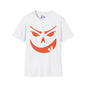 Goofy Grin Jack-O-Lantern Adult T-shirt