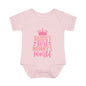 Daddy's Girl Mommy's World Infant Baby Rib Bodysuit