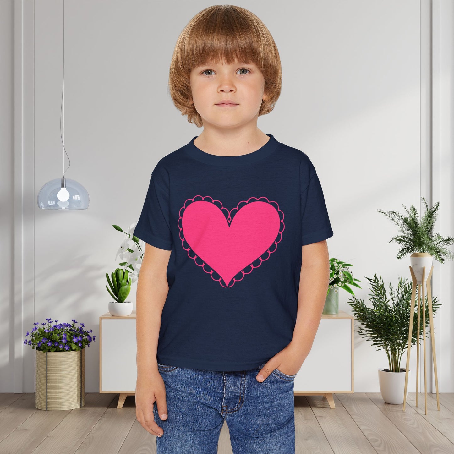 Heart 4 Heavy Cotton™ Toddler T-shirt