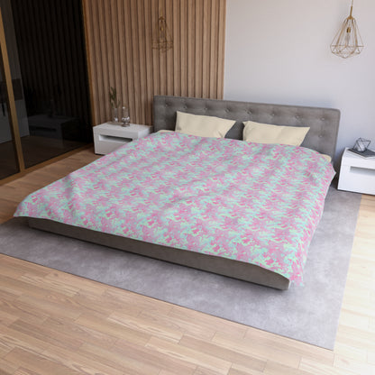 Berry Sorbet Camo  Duvet Bedding Set