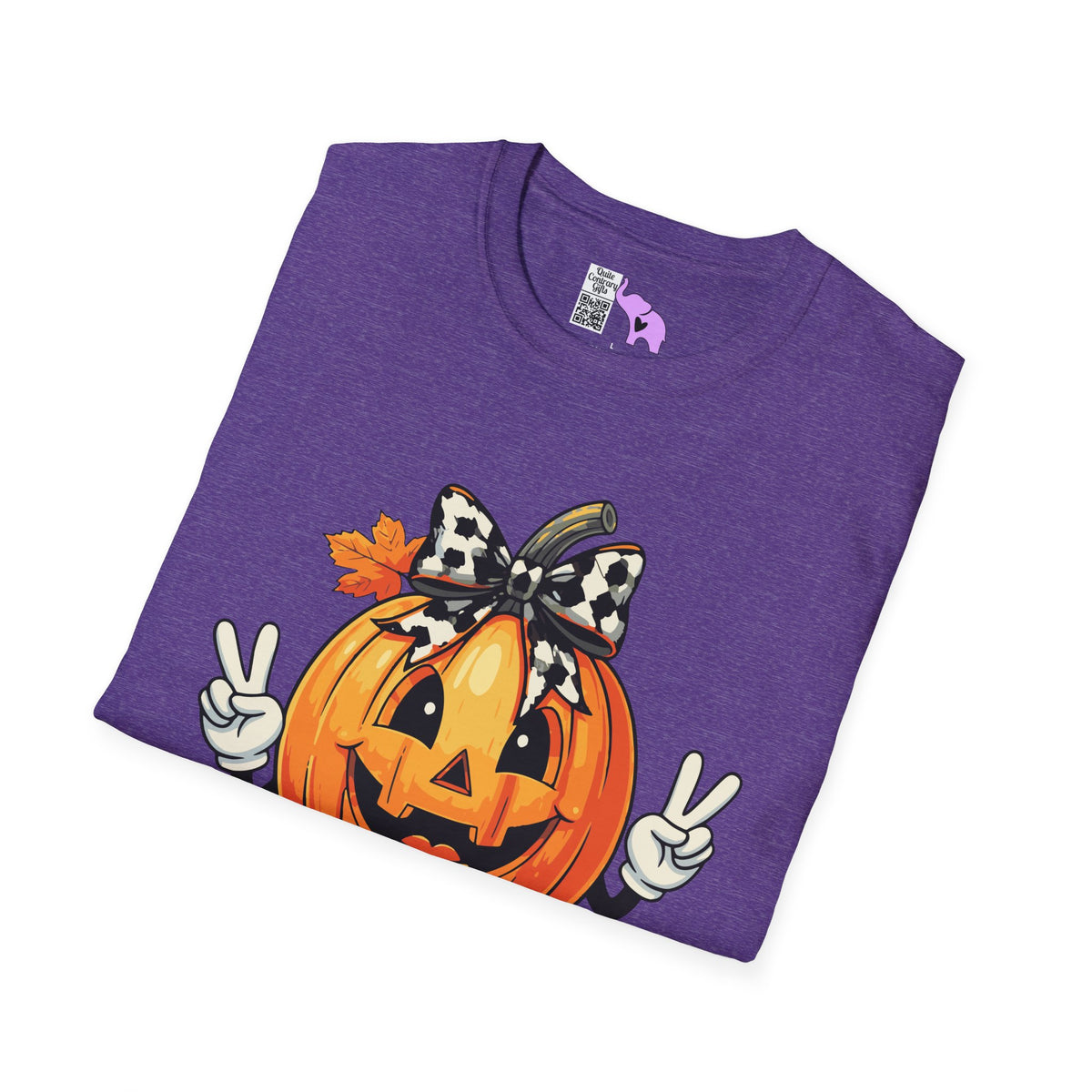Pumpkin Peace Adult T-shirt