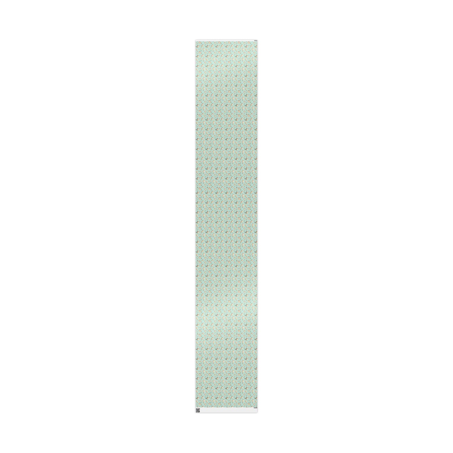 Aquamarine Sharks Wrapping Paper