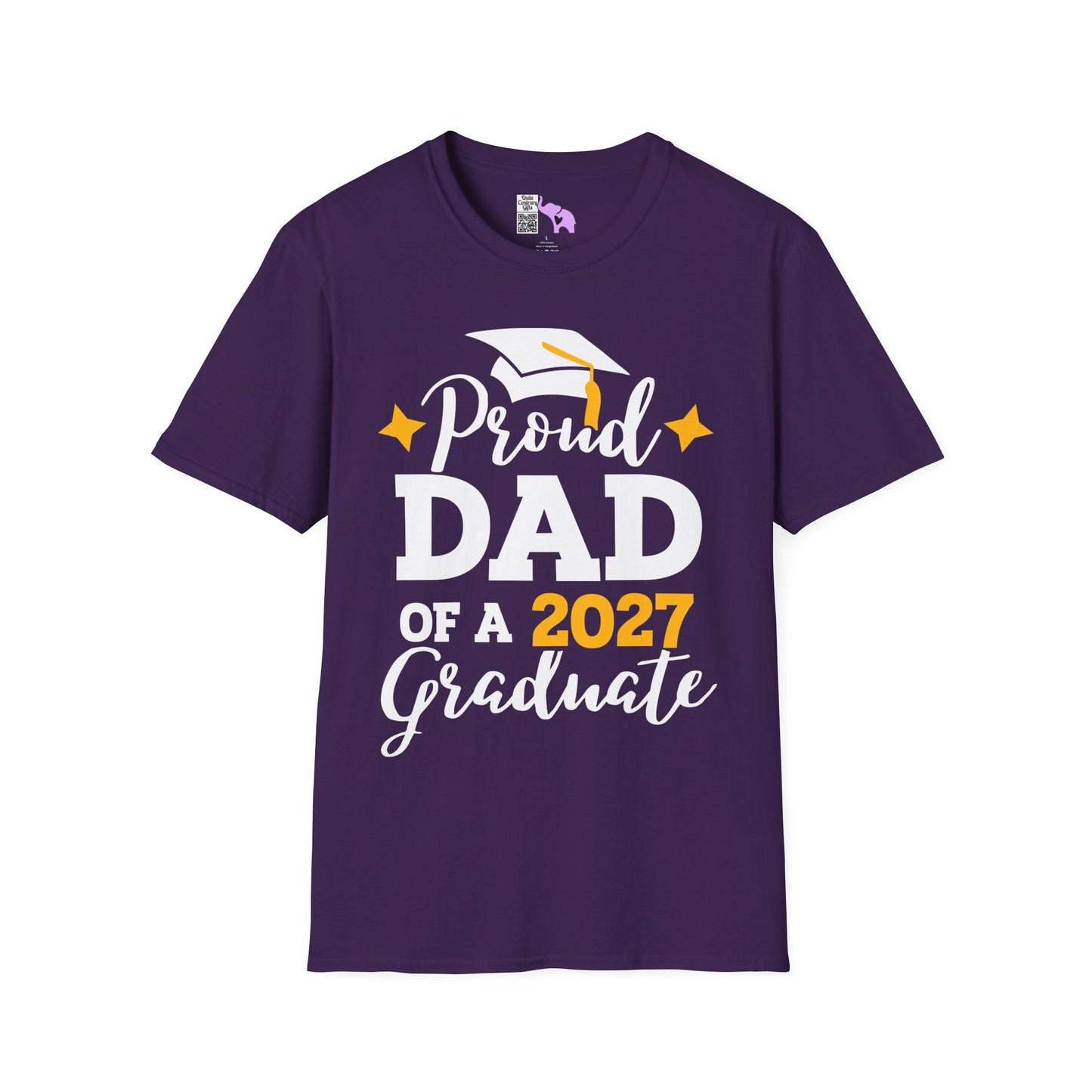 Proud Dad of a 2027 Graduate Adult T-shirt