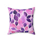 Lilac Serenade Throw Pillow