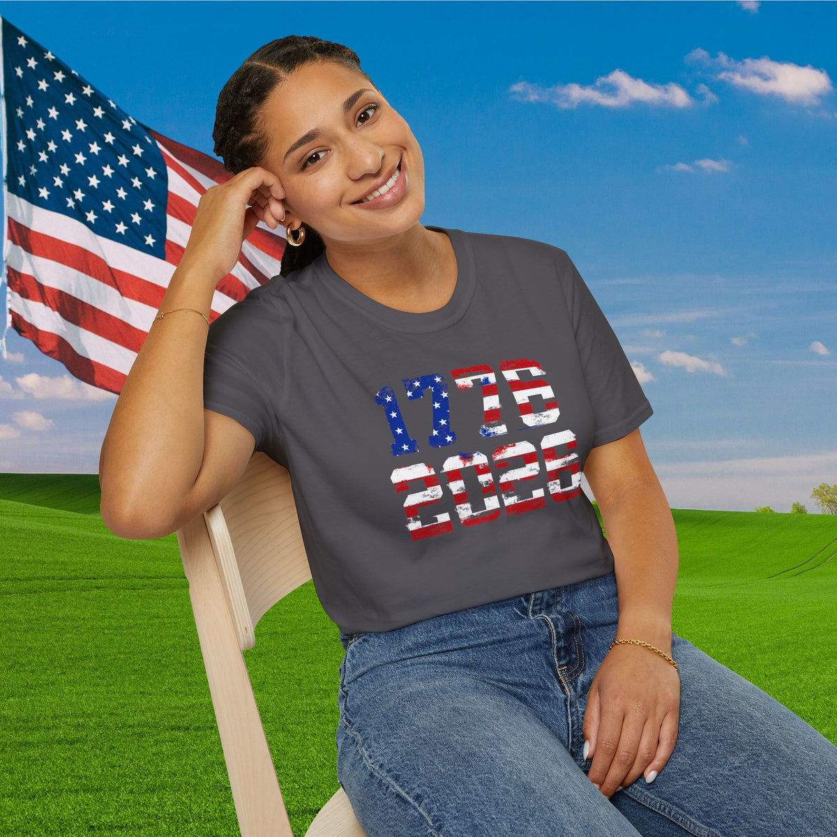 1776-2026 Adult T-shirt
