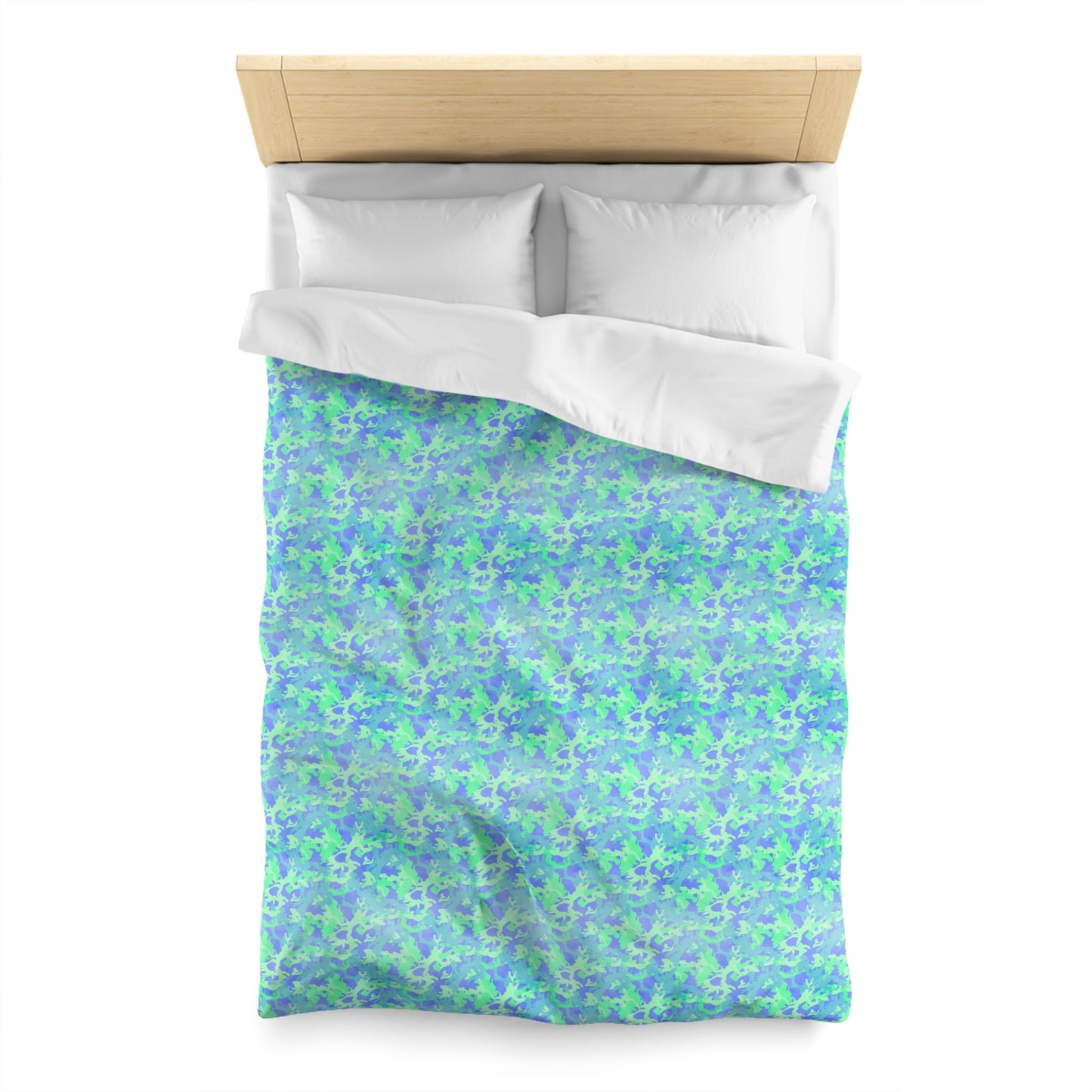 Glacier Grove Camo Microfiber Duvet Cover