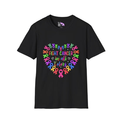 Fight Cancer in All Colors 12 T-shirt