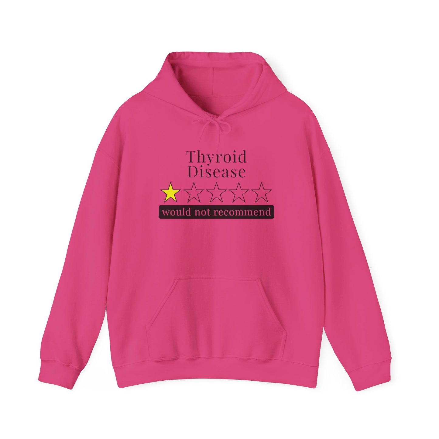 Thyroid Disease 1 Star Would Not Recommend Heavy Blend™ Hooded Sweatshirt