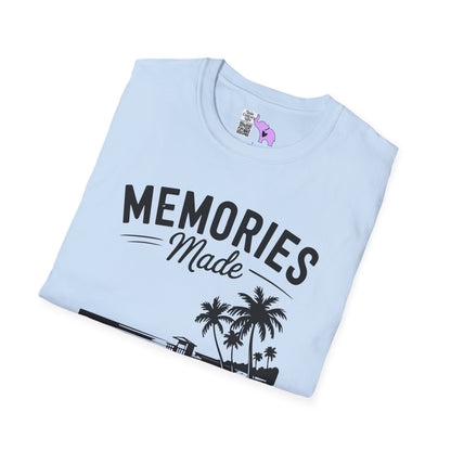 Memories Made at the Beach Last A Lifetime Adult T-shirt