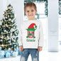 I'm The Sweet Elf Personalized Toddler Long Sleeve Tee