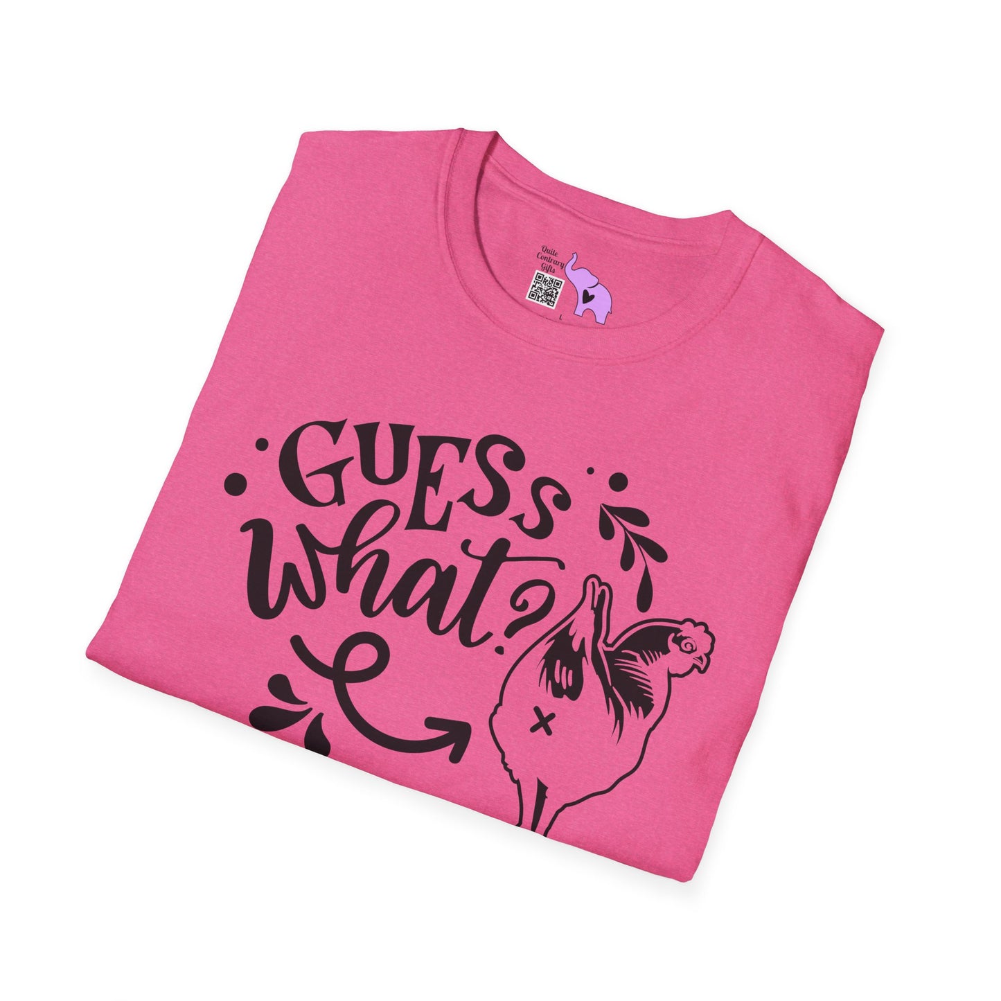 Guess What (Chicken Butt) Adult T-shirt