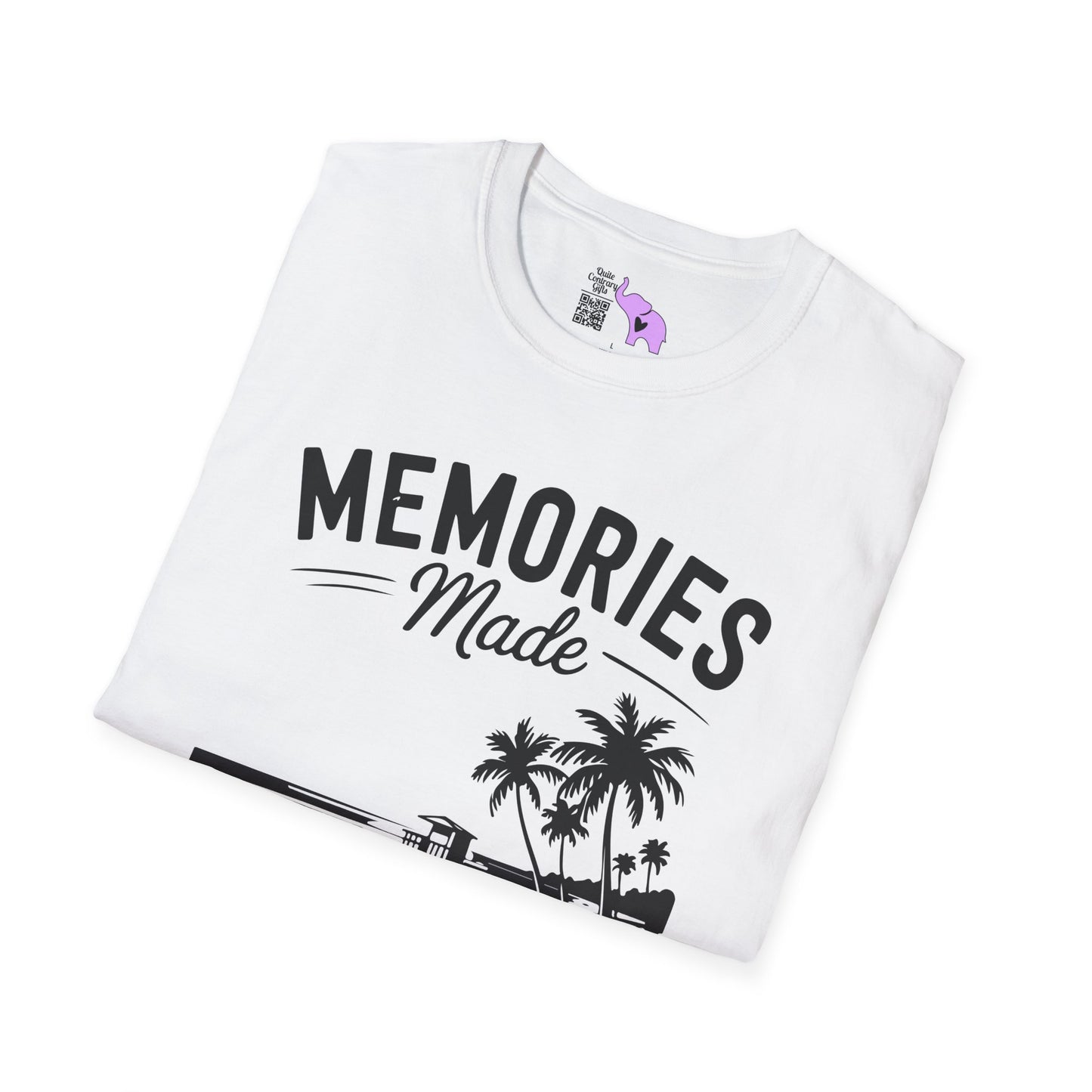 Memories Made at the Beach Last A Lifetime Adult T-shirt