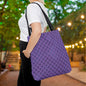 Amethyst Interlock Canvas Tote Bag