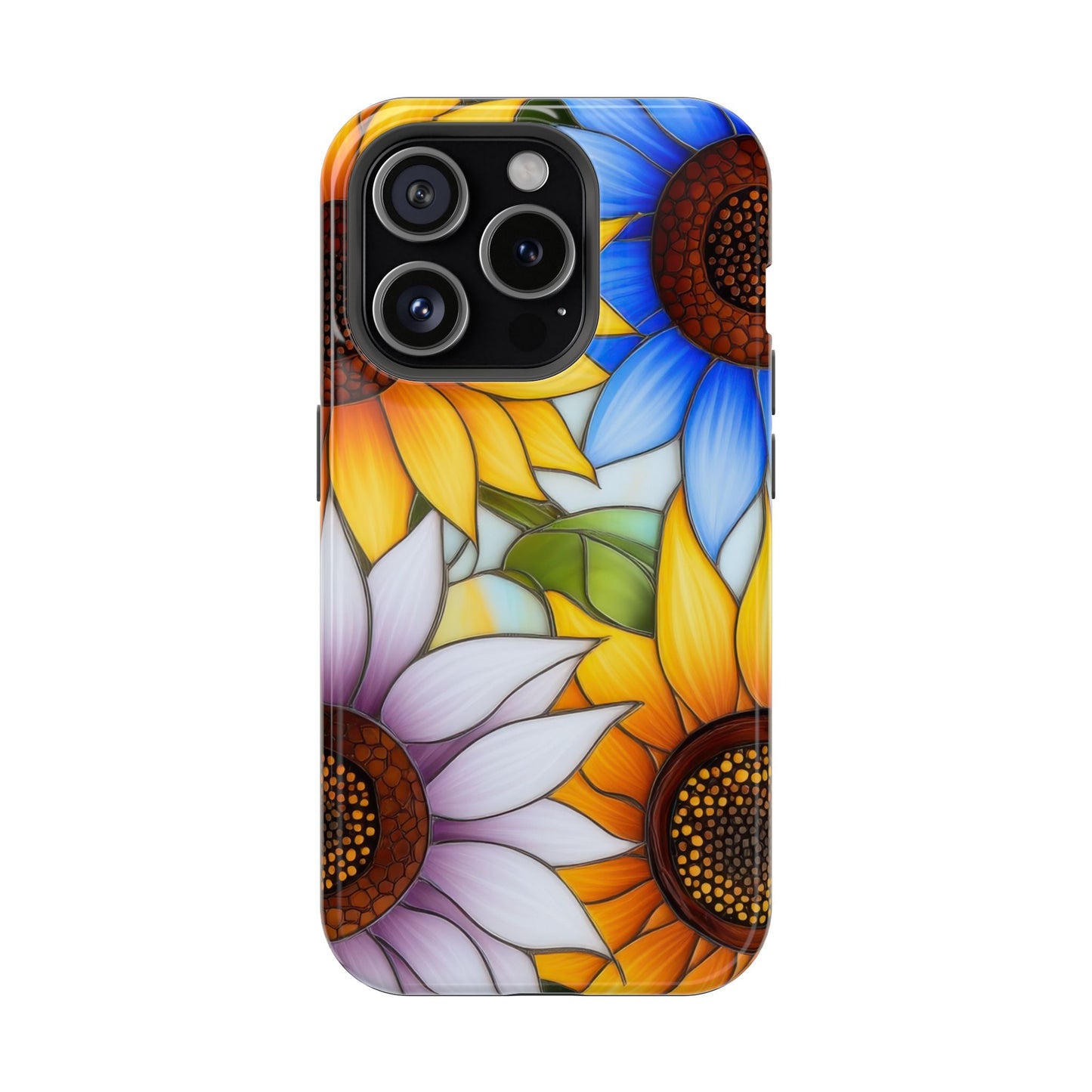 Colorful Sunflowers MagSafe® Compatible Tough Case for iPhone