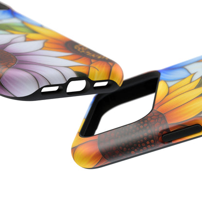 Colorful Sunflowers MagSafe® Compatible Tough Case for iPhone