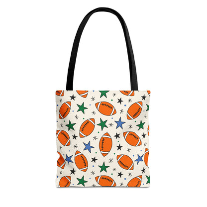 Touchdown Stars Canvas Tote Bag