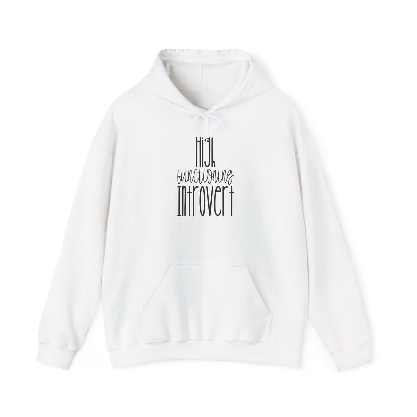 High Functioning Introvert Heavy Blend™ Hooded Sweatshirt