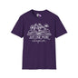 Just One More Chapter (Flowers and Open Book) Adult T-shirt