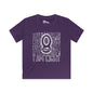 I Am Eight Typography Youth Softstyle Tee