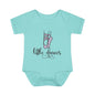 Little Ballerina Infant Baby Rib Bodysuit