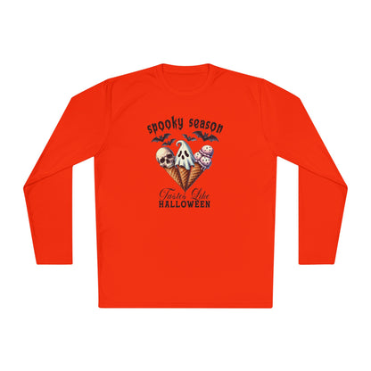 Spooky Season Tastes Like Halloween Lightweight Long Sleeve Tee