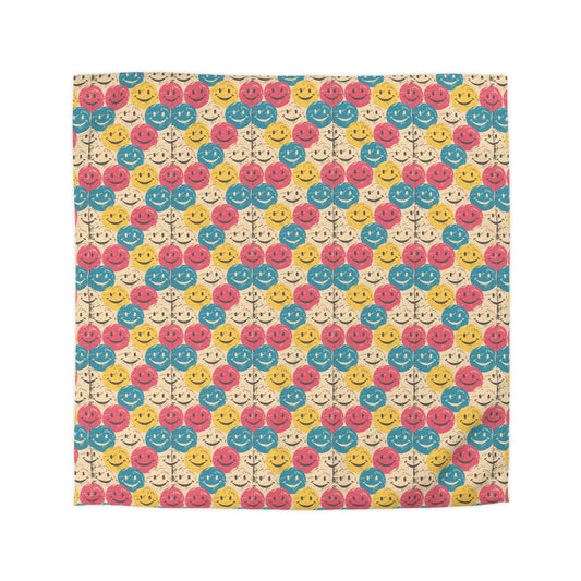 Color Me Happy Microfiber Duvet Cover