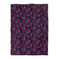 Velvet Mosaic Print Microfiber Duvet Cover