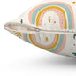 Whispering Wings & Rainbows Throw Pillow