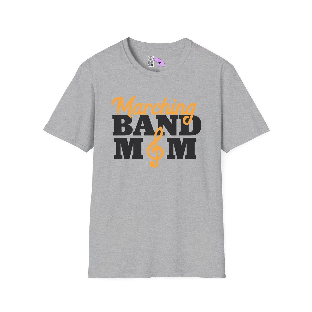 Marching Band Mom Adult T-shirt