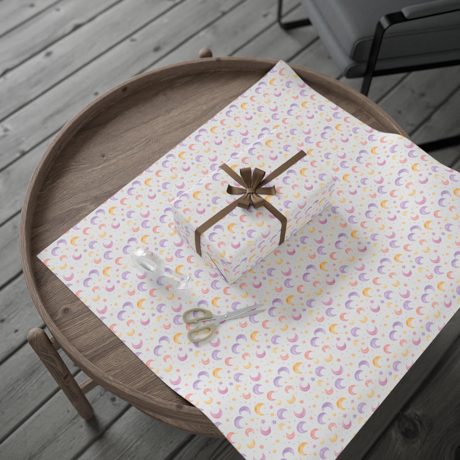Moon & Star Snuggles Wrapping Paper