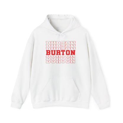 Burton (Stacked) Adult Heavy Blend™ Hooded Sweatshirt