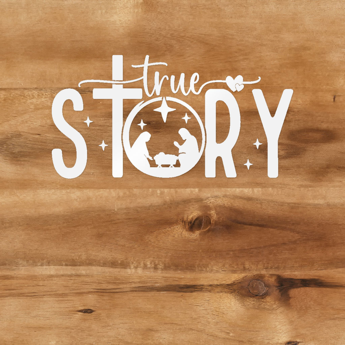 True Story (Nativity) Decal