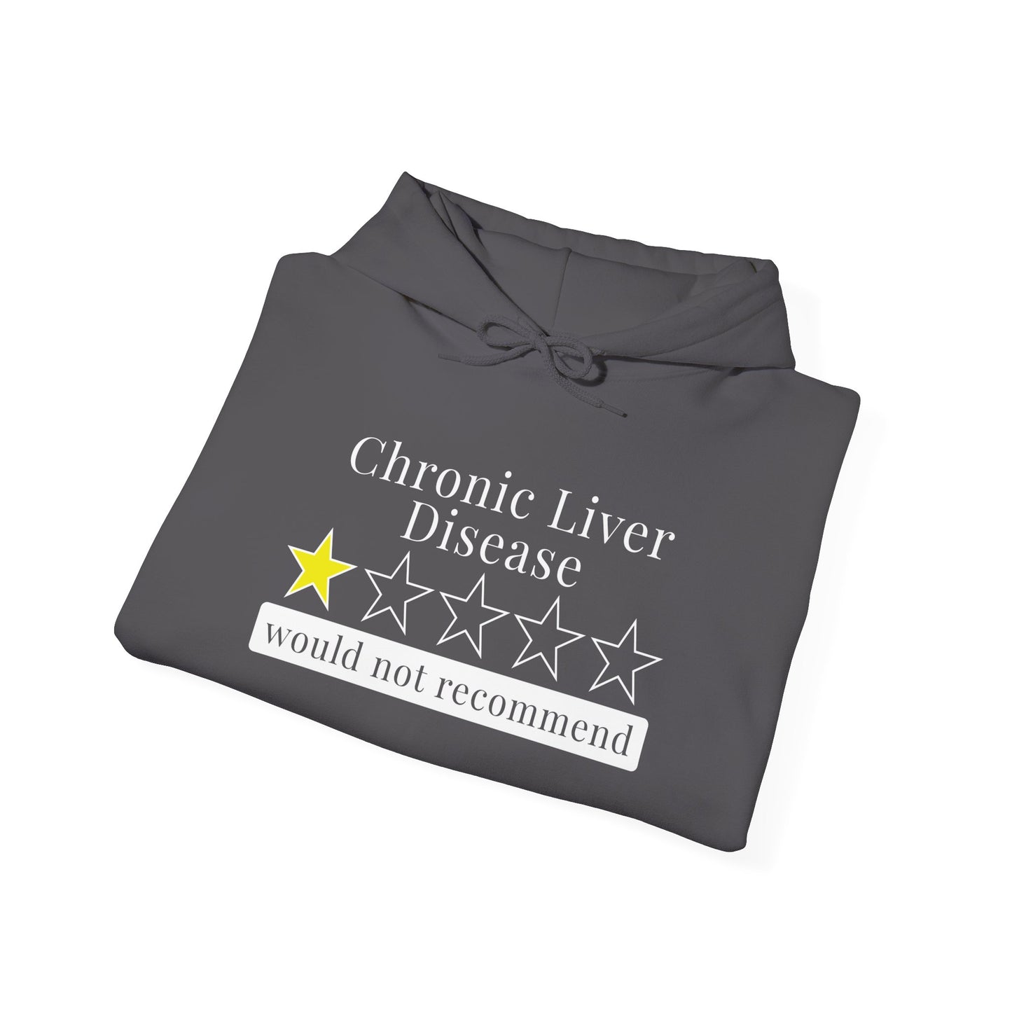 Chronic Liver Disease 1 Star Would Not Recommend Heavy Blend™ Hooded Sweatshirt