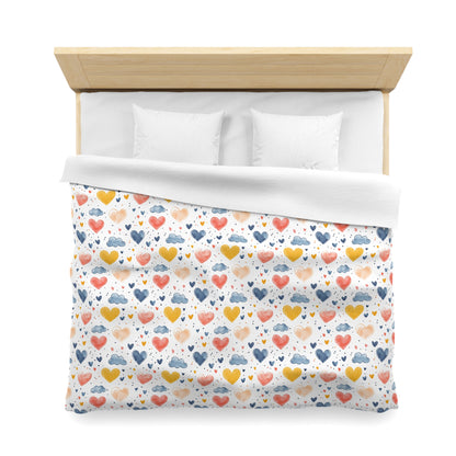 Love in the Air Microfiber Duvet Cover