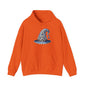 Blue & Silver Witch Hat Heavy Blend™ Hooded Sweatshirt