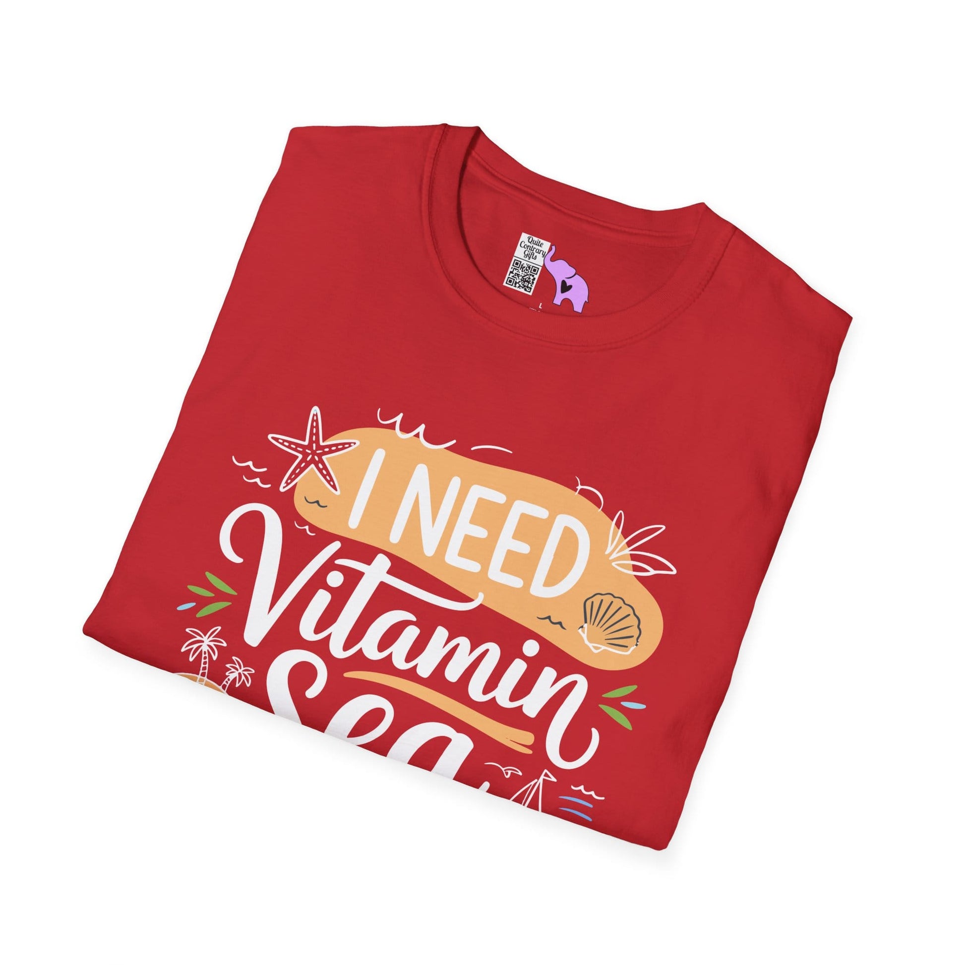 I Need Vitamin Sea Adult T-shirt