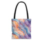 Dreamwave Marble Canvas Tote Bag