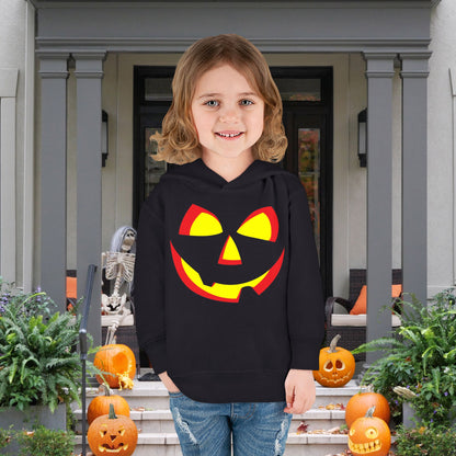 Pumpkin Smile Toddler Hoodie
