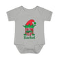 I'm The Happy Elf Personalized Infant Baby Rib Bodysuit