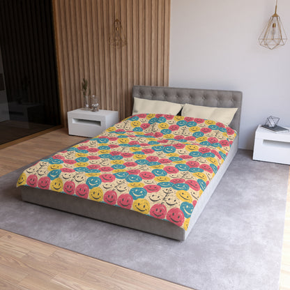 Color Me Happy Microfiber Duvet Cover