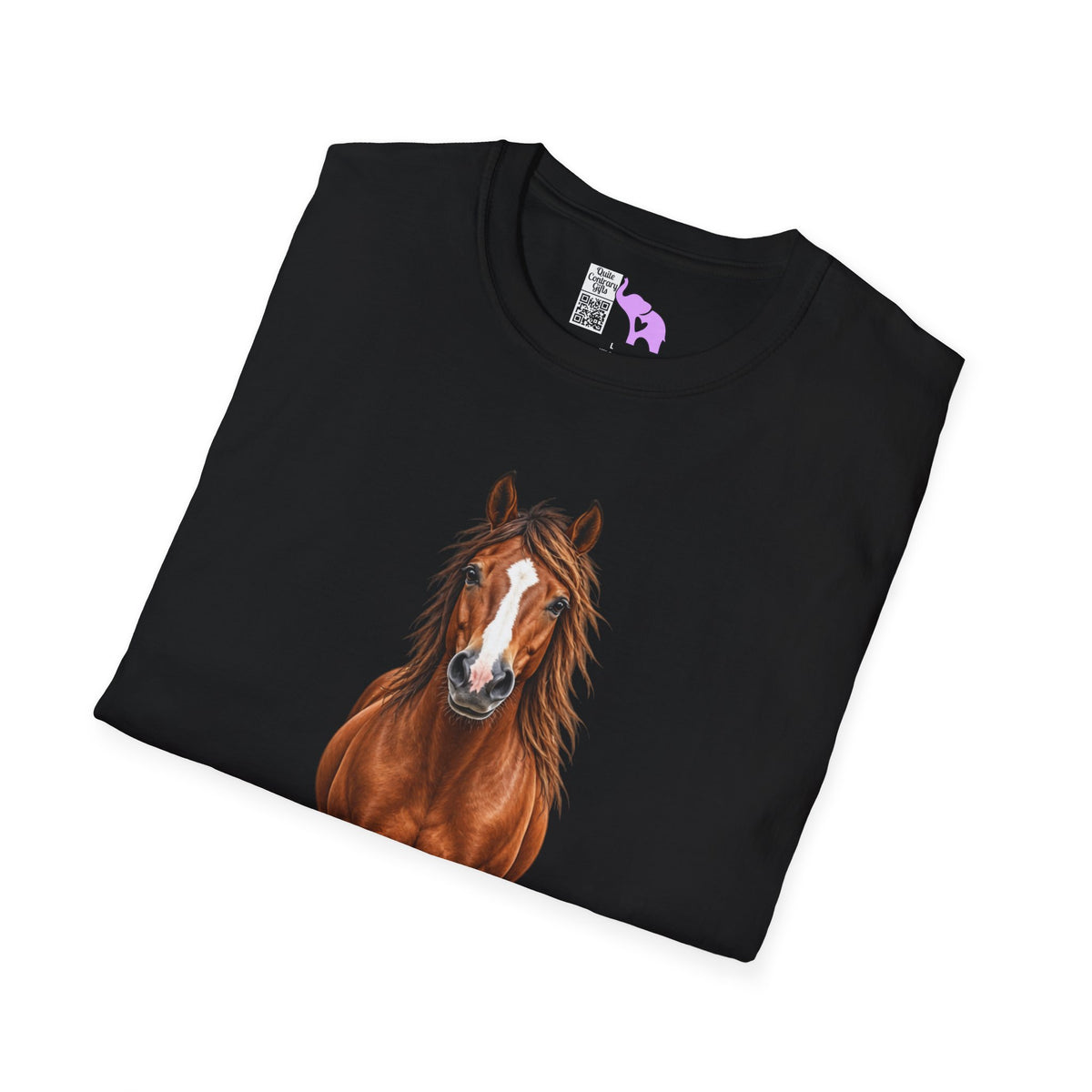 ""Front to Back Horse Lover Adult T-shirt